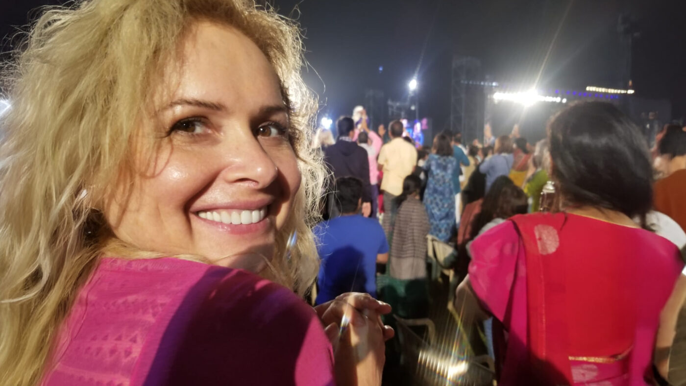 julia Delaney in India